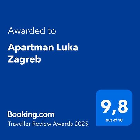 Apartman Luka Zagabria Esterno foto